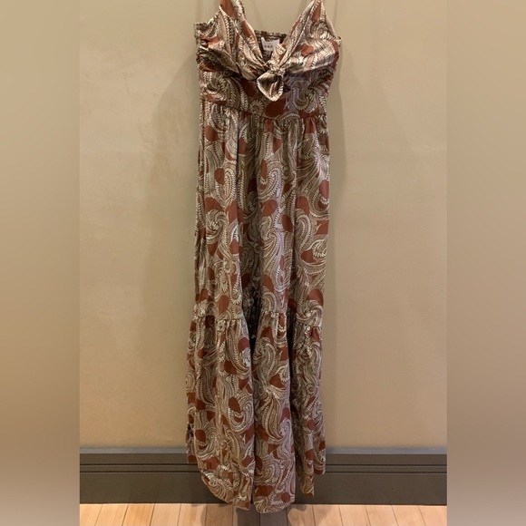 NWT A.L.C. Laura Printed Maxi Dress - Picture 2 of 16